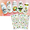 Foil Transfer Autumn Nail Art Sticker MRMJ-T078-235J-1