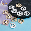 2 Sets 2 Colors Zinc Alloy Jewelry Pendant Accessories FIND-FW0001-06-4