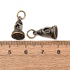 Brass Pendants KK-CBA25B2-01B-AB-3