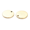 304 Stainless Steel Charms STAS-P280-05G-2