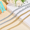 2Pcs 2 Colors Polyester Twisted Cord DIY-CA00001-4