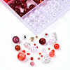 DIY 28 Style Resin & Acrylic & ABS Beads Jewelry Making Finding Kit DIY-NB0012-03E-3