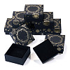 10Pcs Sun Moon Star Printed Cardboard Gift Boxes CBOX-TA0001-21B-1