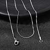 12Pcs 304 Stainless Steel Serpentine Chain Necklaces for Men Women NJEW-H093-19P-01-1