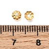 Brass Bead Caps KK-G600-17G-3
