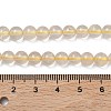 Natural Lemon Quartz(Heated) Beads Strands G-K365-F02-6mm-5