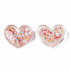 Transparent Resin Cabochons CRES-N034-20A-2