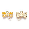 Light Gold Plated Alloy Pendants ENAM-T009-69C-RS-1