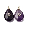 Natural & Synthetic Mixed Gemstone Pendants GG-CBA7610-07G-2