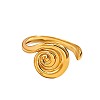 304 Stainless Steel Cuff Open Rings WG61C7D-02-2