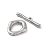 304 Stainless Steel Toggle Clasps STAS-A092-04A-P-2
