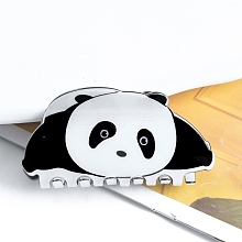 Cute Panda Shape PVC Claw Hair Clips PW-WG47210-06
