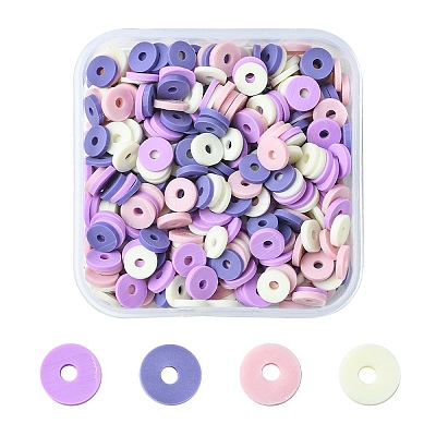 1 Strand Handmade Polymer Clay Beads Strand CLAY-YW0001-85-1