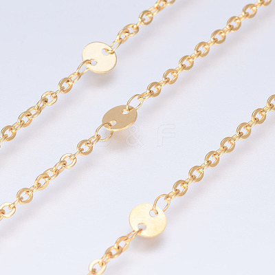 Ion Plating(IP) 304 Stainless Steel Cable Chains CHS-E017-03G-1