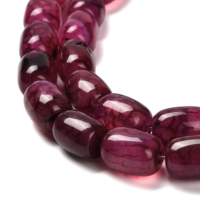 Natural Dragon Veins Agate Beads Strands G-D317-A01-03-1