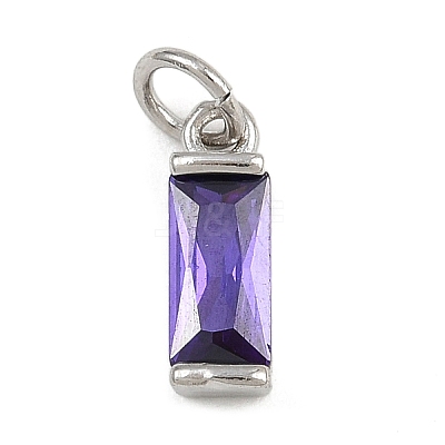 Brass with Cubic Zirconia Pendants KK-A269-68D-P-1