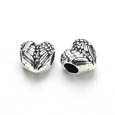 Tibetan Style Alloy European Beads TIBE-N006-84AS-LF-1