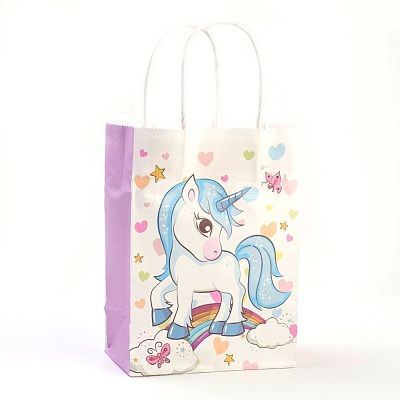 Rectangle Paper Bags AJEW-G019-05S-02-1