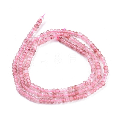 Natural Strawberry Quartz Beads Strands G-R475-007-1