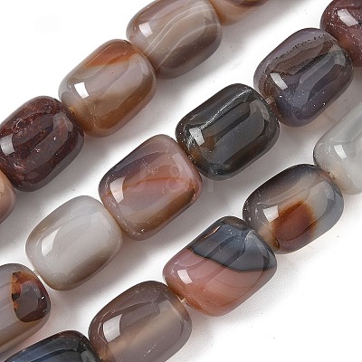 Natural Agate Beads Strands G-H295-F01-16-1