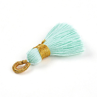 Polycotton(Polyester Cotton) Tassel Pendant Decorations FIND-N006-01D-1