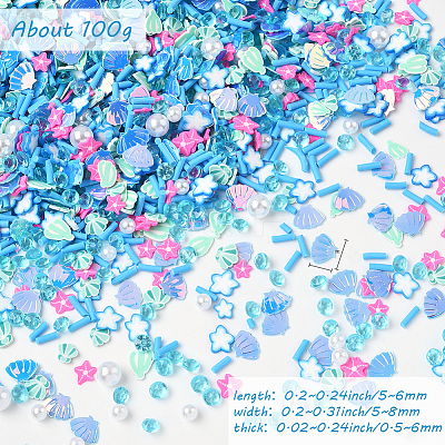 100G PVC Cabochons MRMJ-SC0001-44B-1