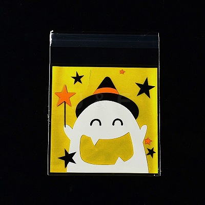 Halloween Theme Plastic Bakeware Bag ABAG-F007-01A-1
