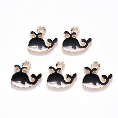 Alloy Enamel Charms ENAM-S121-073A-1