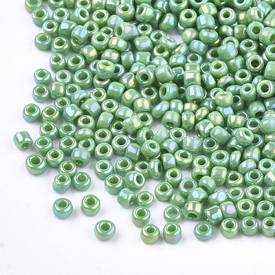 Opaque 8/0 Glass Seed Beads SEED-S023-01B-07-1