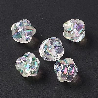 Transparent Acrylic Beads OACR-E004-06-1