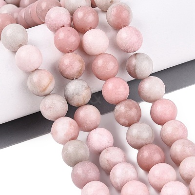 Natural Pink Opal Beads Strands G-N367-01D-01-1