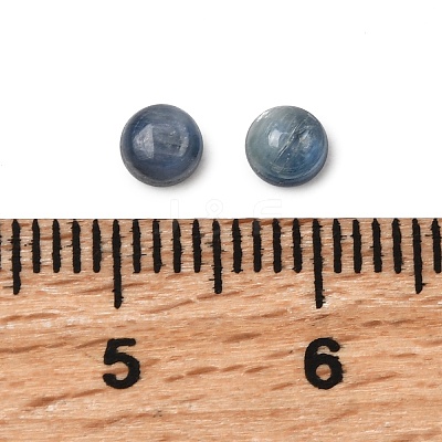 Natural Kyanite/Cyanite/Disthene Cabochons G-B146-03-4mm-1