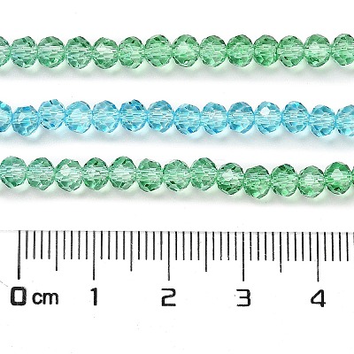 Transparent Painted Glass Beads Strands LS-DGLA-A034-T3mm-A17-1