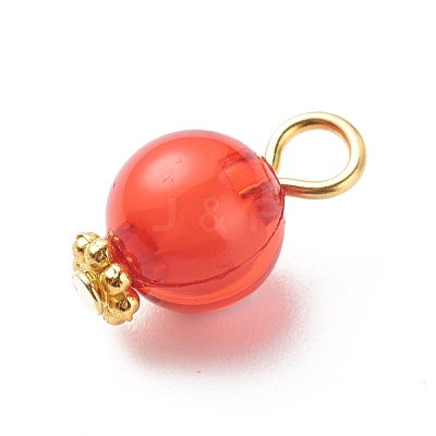 Transparent Acrylic Pendants PALLOY-JF01834-07-1