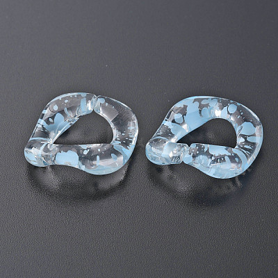 Transparent Acrylic Linking Rings OACR-N009-016A-08-1