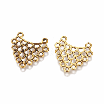 Tibetan Style Links TIBEP-EA207YKG-AG-LF-1