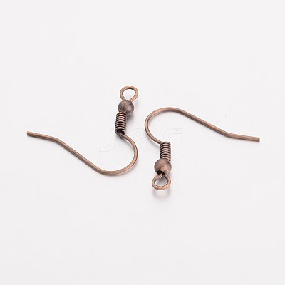 Brass Earring Hooks X-EC135Y-NFR-1