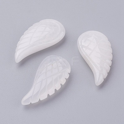 Natural White Jade Pendants G-E435-B-19-1