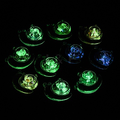 Luminous Transparent Acrylic Pendants TACR-P010-03-1