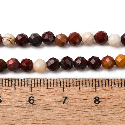 Natural Mookaite Beads Strands G-D320-A05-4mm-1