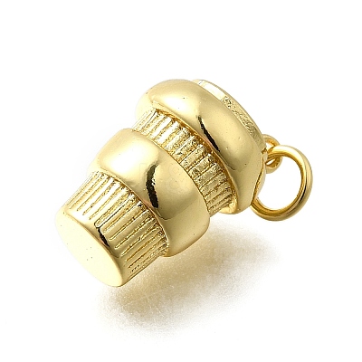 Brass Pendants X-KK-P295-16G-1