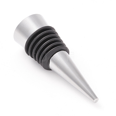 Alloy Wine Bottle Stoppers DIY-D058-02P-1