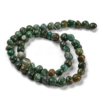 Natural South African Jade Bead Strands G-P070-07A-1