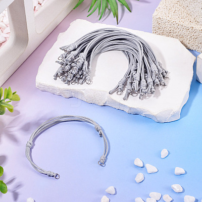 20Pcs Adjustable Korean Waxed Polyester Cord Bracelet Making BJEW-TAC0051-04-1