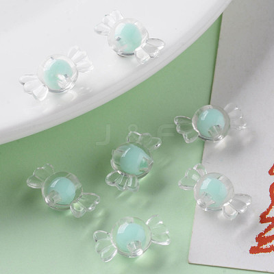Transparent Acrylic Beads TACR-S152-03A-SS2111-1