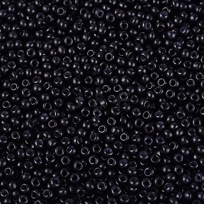 11/0 Grade A Baking Paint Glass Seed Beads X-SEED-N001-A-1064-1