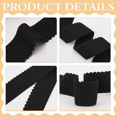 9 Yards Flat Polyester Wide Elastic Cord OCOR-MA0001-15A-1