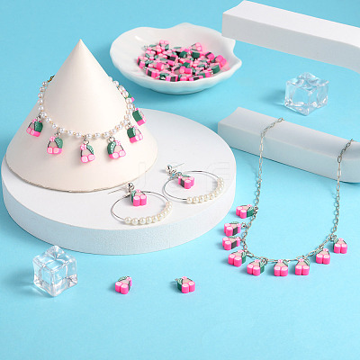 50Pcs Handmade Polymer Clay Charms CLAY-YS0001-02-1