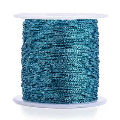 Polyester Braided Metallic Thread OCOR-I007-B-33-1