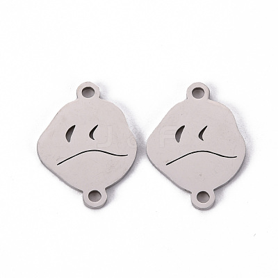 Non-Tarnish 201 Stainless Steel Link Connectors X-STAS-S110-088P-1